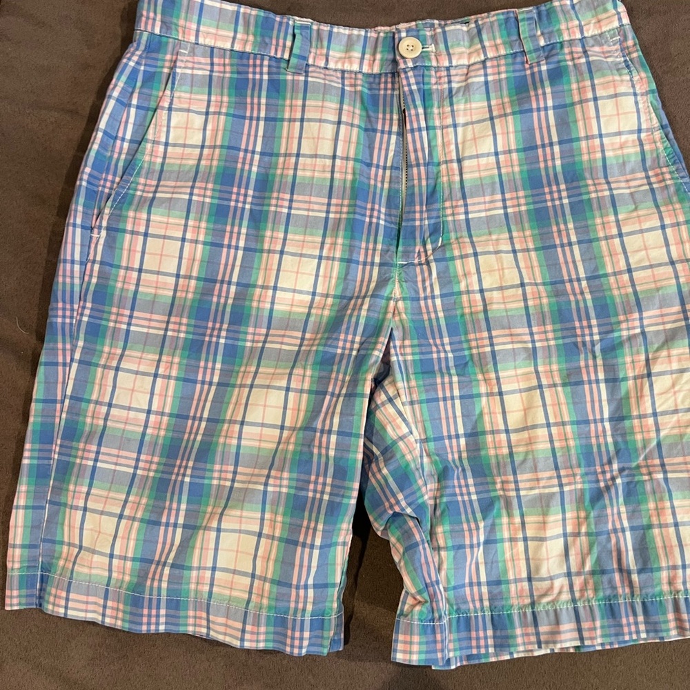 Vineyard Vines Multicolor Plaid Men's Shorts